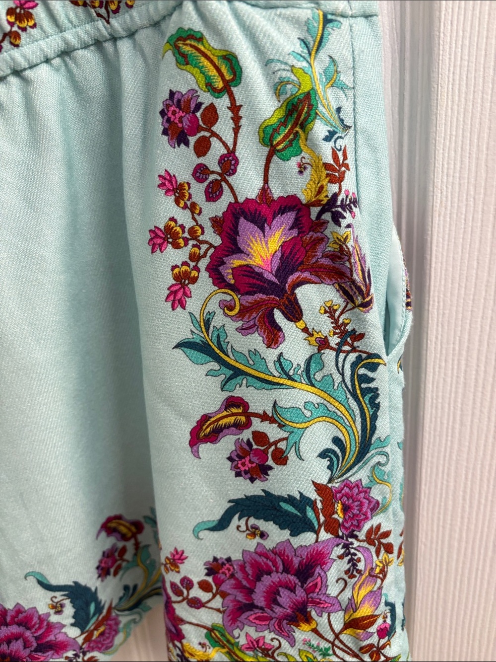 Boston Proper Viney Florals Placed Print Single Button Blazer -Size 10 - Picture 9 of 13